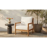 Modern or European furniture - Natural Teak Outdoor Accent Chair - www.oroa.com