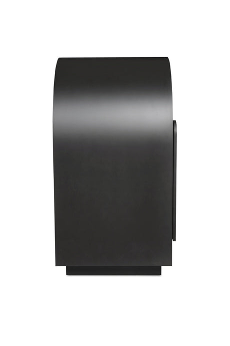 Modern European furniture - Black Arched 6-Door Sideboard - www.oroa.com