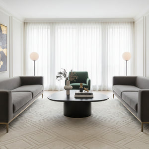 Organic-Shaped Lacquered Coffee Table | Novi Living Eden