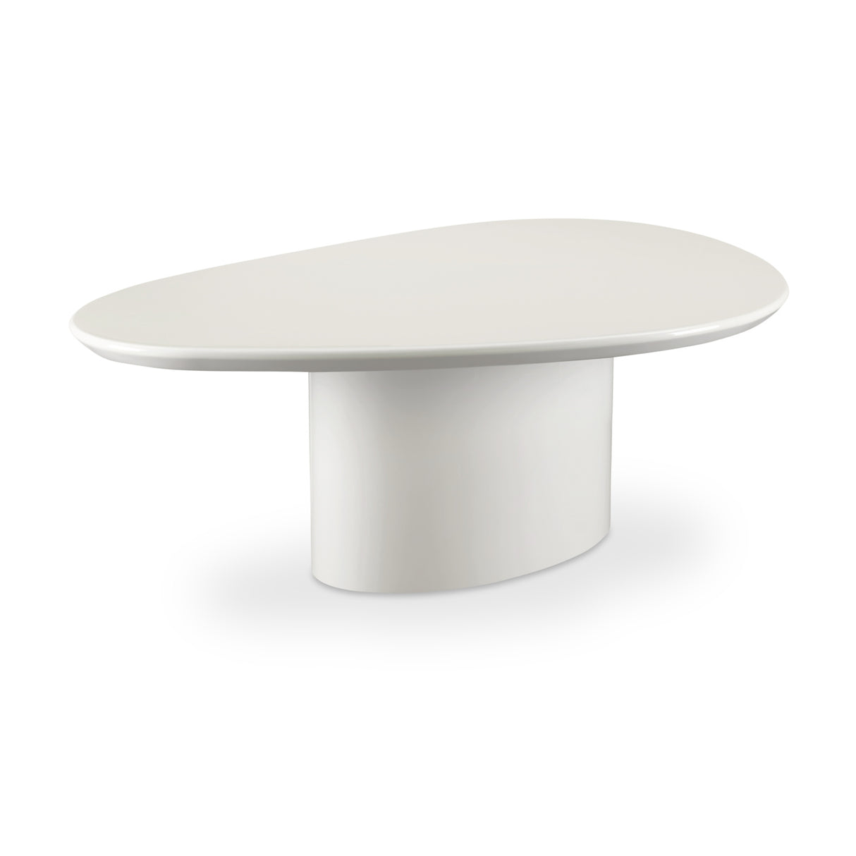 Organic-Shaped Lacquered Coffee Table | Novi Living Eden