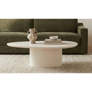 Organic-Shaped Lacquered Coffee Table | Novi Living Eden