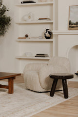 Modern European furniture - Lacquered Tripod Accent Table - www.oroa.com