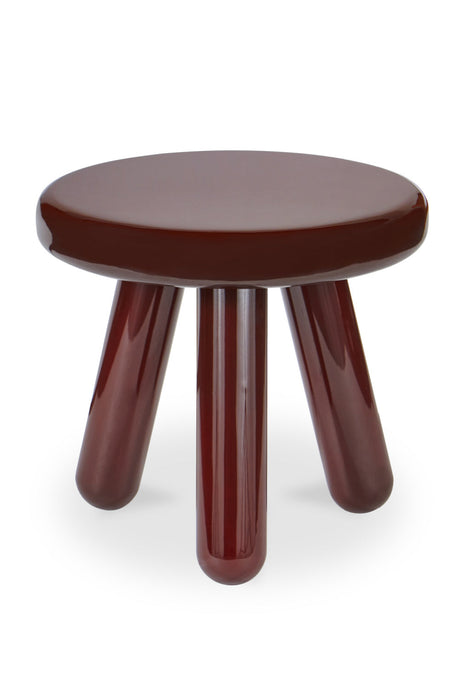 Modern European furniture - Lacquered Tripod Accent Table - www.oroa.com