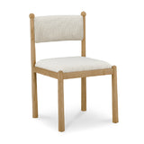 Modern European furniture - Wooden Framed Vintage Dining Chairs (2) - www.oroa.com