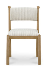 Modern European furniture - Wooden Framed Vintage Dining Chairs (2) - www.oroa.com