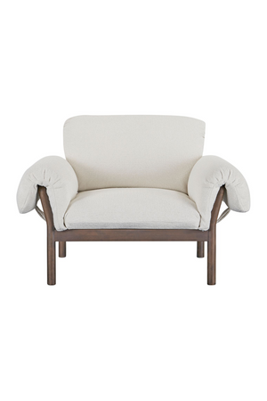 Ash-Framed Lounge Chair | Novi Living Cardero | Oroa.com