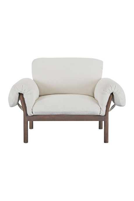 Ash-Framed Lounge Chair | Novi Living Cardero | Oroa.com
