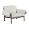Modern European furniture - Ash-Framed Lounge Chair - www.oroa.com
