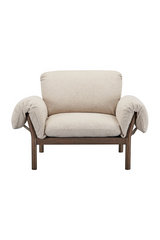 Modern European furniture - Ash-Framed Lounge Chair - www.oroa.com