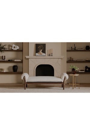 Ash-Framed Padded Daybed | Novi Living Cardero | Oroa.com