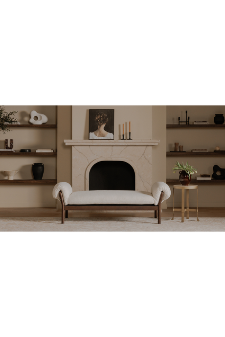 Ash-Framed Padded Daybed | Novi Living Cardero | Oroa.com