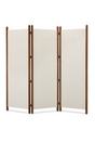 Modern European furniture - White Linen Blend Screen - www.oroa.com