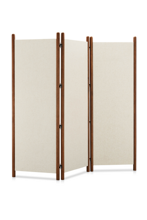 White Linen Blend Screen | Novi Living Enni | Oroa.com