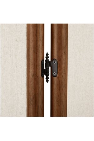 White Linen Blend Screen | Novi Living Enni | Oroa.com