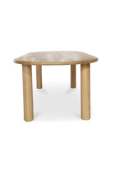 Modern European furniture - Light Oak Oval Dining Table - www.oroa.com