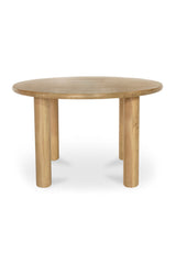 Modern European furniture - Solid Oak Round Dining Table - www.oroa.com