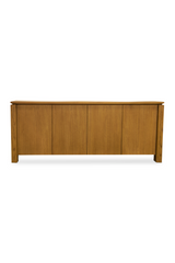Modern European furniture - Oak Rustic 4-Door Sideboard - www.oroa.com