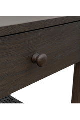 Modern European furniture - Woven Rope Accent Nightstand - www.oroa.com