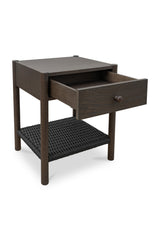 Modern European furniture - Woven Rope Accent Nightstand - www.oroa.com