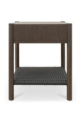 Modern European furniture - Woven Rope Accent Nightstand - www.oroa.com