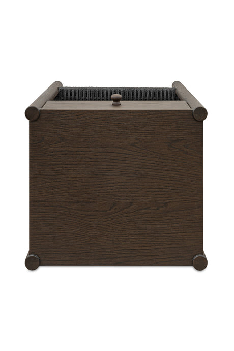 Modern European furniture - Woven Rope Accent Nightstand - www.oroa.com