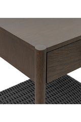 Modern European furniture - Woven Rope Accent Nightstand - www.oroa.com