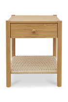Modern European furniture - Woven Rope Accent Nightstand - www.oroa.com
