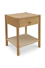 Modern European furniture - Woven Rope Accent Nightstand - www.oroa.com