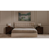 Modern European furniture - Solid Oak 2-Drawer Nightstand - www.oroa.com