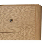 Modern European furniture - Solid Oak 2-Drawer Nightstand - www.oroa.com