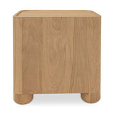 Modern European furniture - Solid Oak 2-Drawer Nightstand - www.oroa.com
