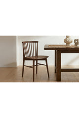 Modern European furniture - Spindle-Back Dining Chairs (2) - www.oroa.com