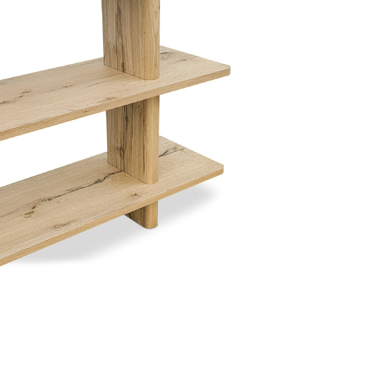 Modern Oak Display Bookcase | Novi Living Casey