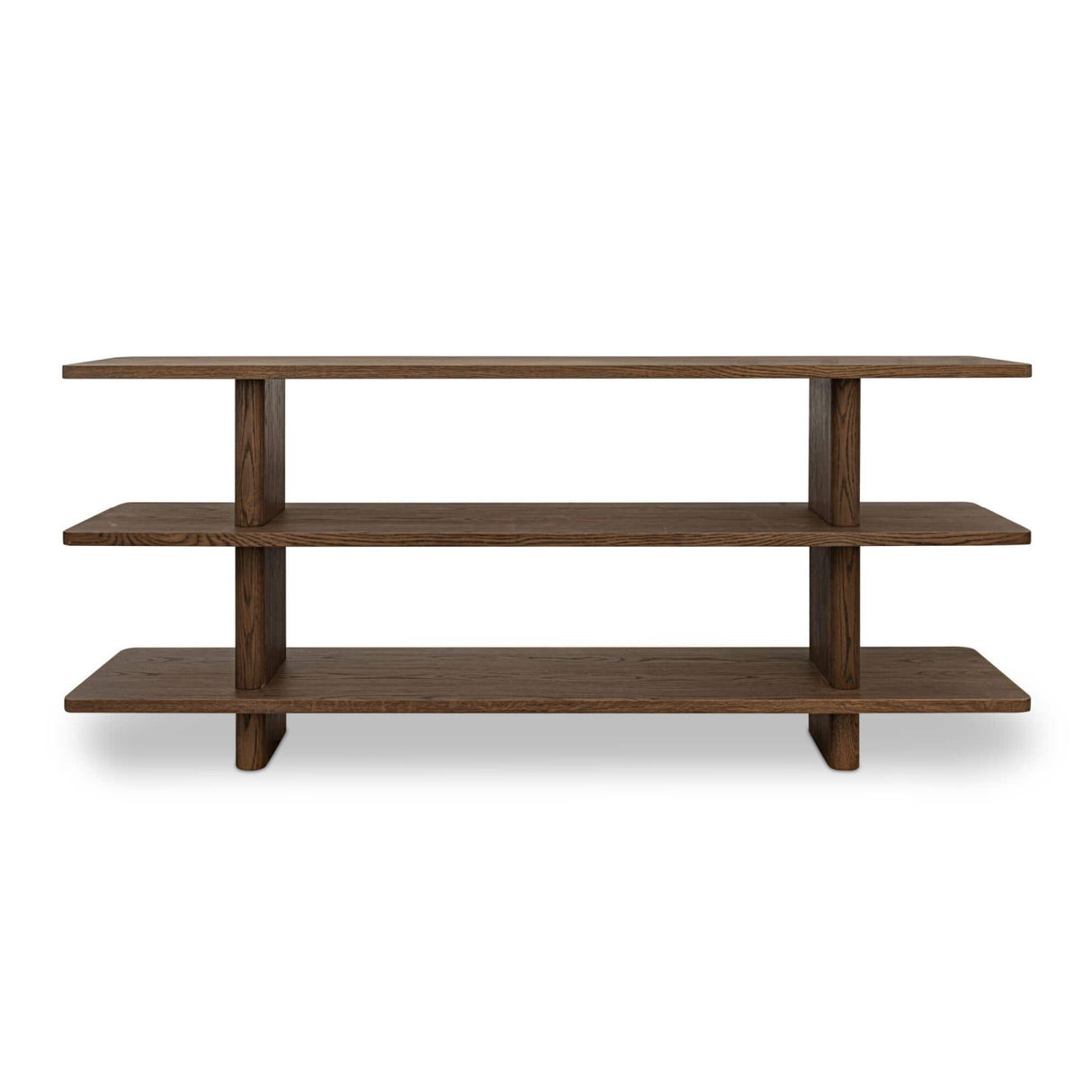 Modern Oak Display Bookcase | Novi Living Casey
