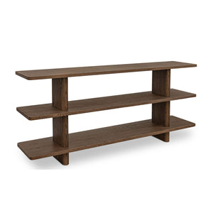 Modern Oak Display Bookcase | Novi Living Casey