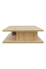 Modern European furniture - Oak Open Storage Coffee Table - www.oroa.com