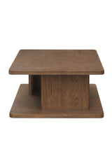 Modern European furniture - Oak Open Storage Coffee Table - www.oroa.com