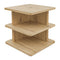 Modern European furniture - Solid Wood Rustic Side Table - www.oroa.com