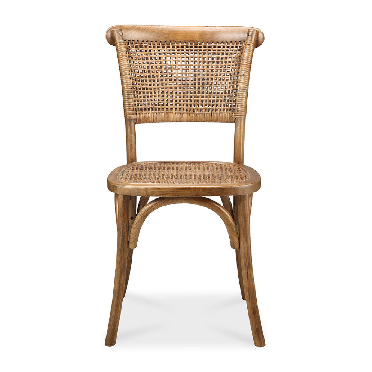Modern European furniture - Woven Rattan Dining Chairs (2) - www.oroa.com