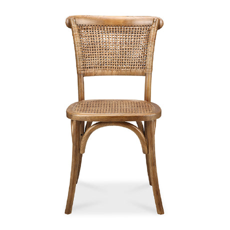 Modern European furniture - Woven Rattan Dining Chairs (2) - www.oroa.com
