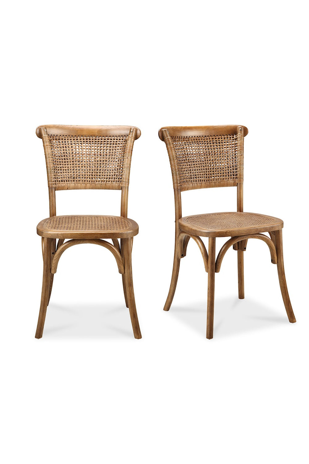 Modern European furniture - Woven Rattan Dining Chairs (2) - www.oroa.com