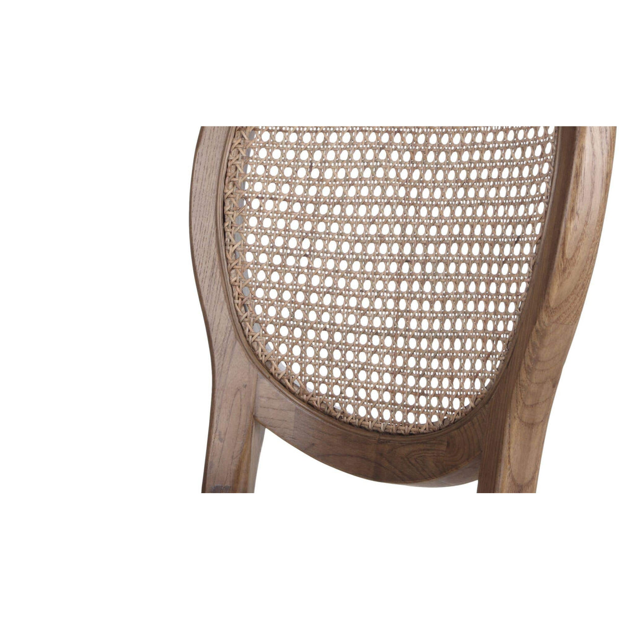 Modern European furniture - Round-Back Rattan Dining Chairs (2) - www.oroa.com