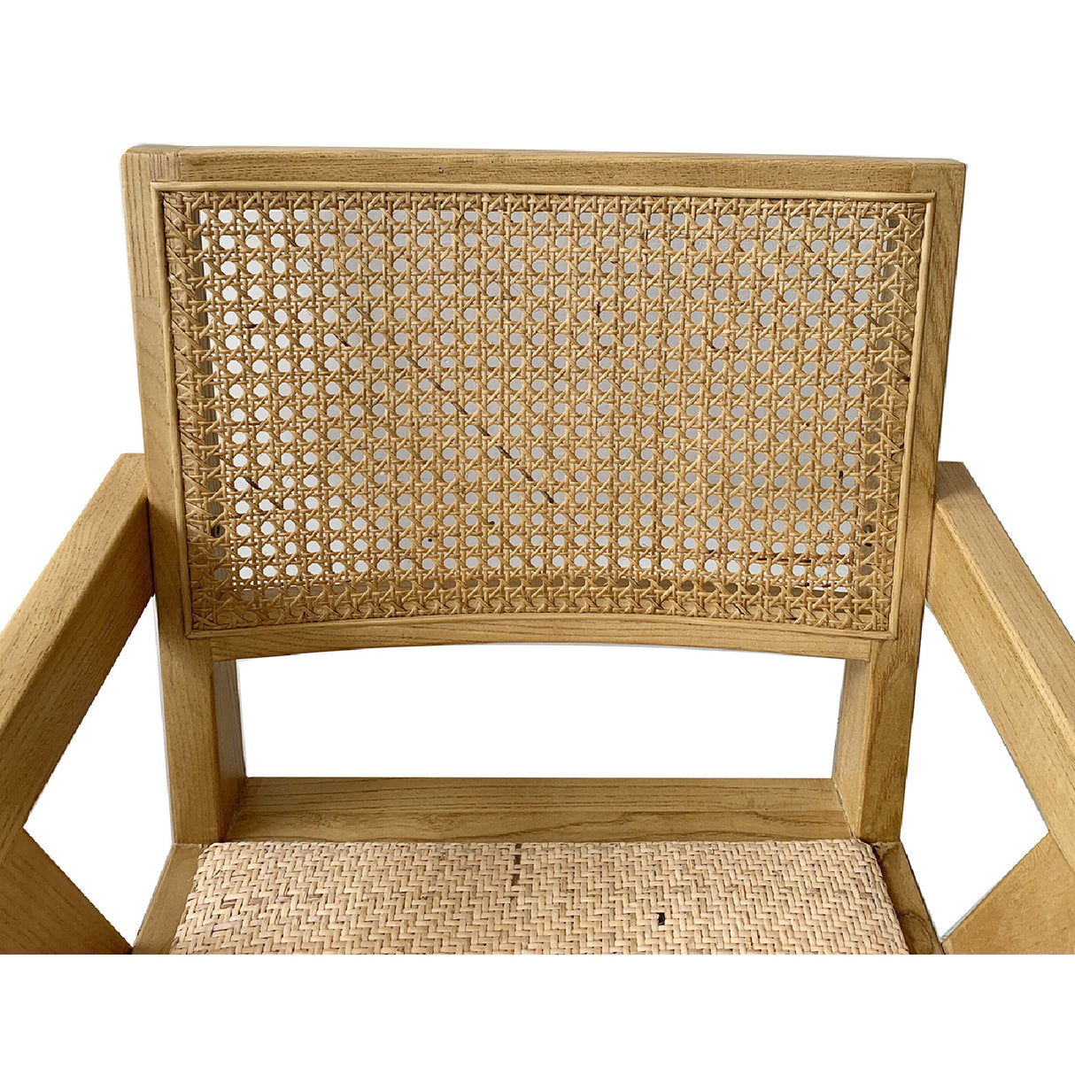 Modern European furniture - Rattan Mid-Century Dining Chairs (2) - www.oroa.com
