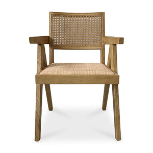 Modern European furniture - Rattan Mid-Century Dining Chairs (2) - www.oroa.com