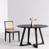 Modern European furniture - Rattan-Back Dining Chair Set (2) - www.oroa.com