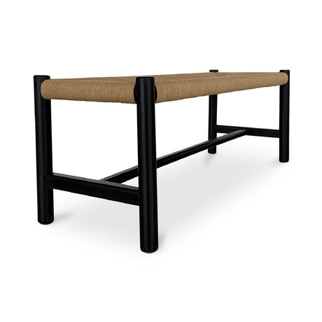 Modern European furniture - Woven Fibers Bench - www.oroa.com