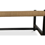 Modern European furniture - Woven Fibers Bench - www.oroa.com