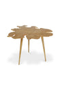 Modern European furniture - Polished Gold Accent Table - www.oroa.com