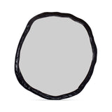 Modern European furniture - Organic-Shaped Aluminum Mirror - www.oroa.com