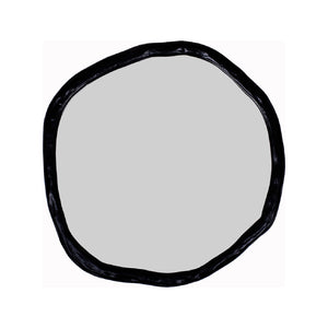 Modern European furniture - Organic-Shaped Aluminum Mirror - www.oroa.com